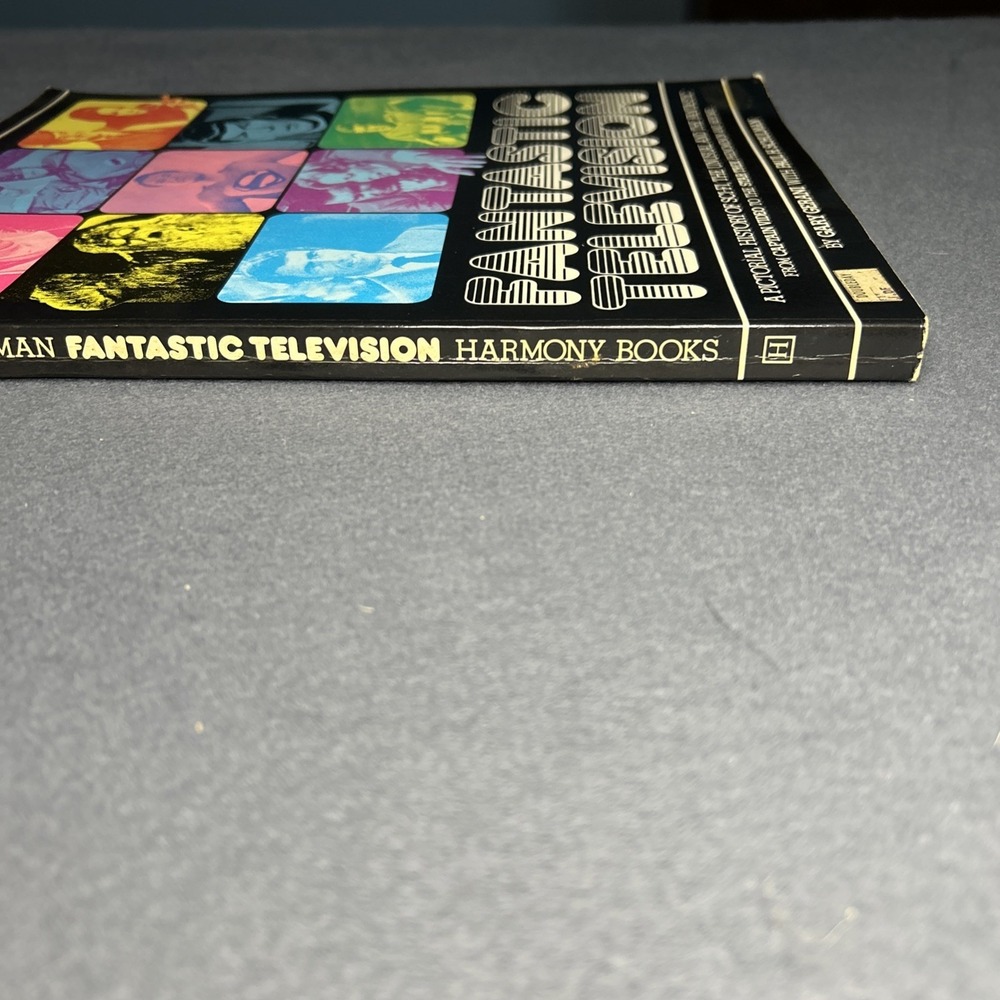 FANTASTIC TELEVISION Gary Gerani Paul Schulman 1977 Harmony Books Vintage Movies - Picture 11 of 12